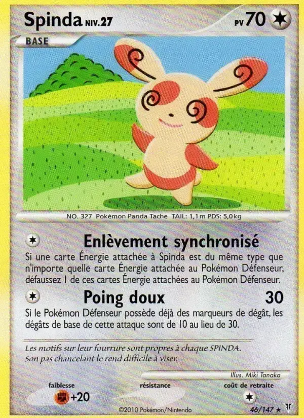 Carte Pokémon Spinda #46 — Vainqueurs Suprêmes