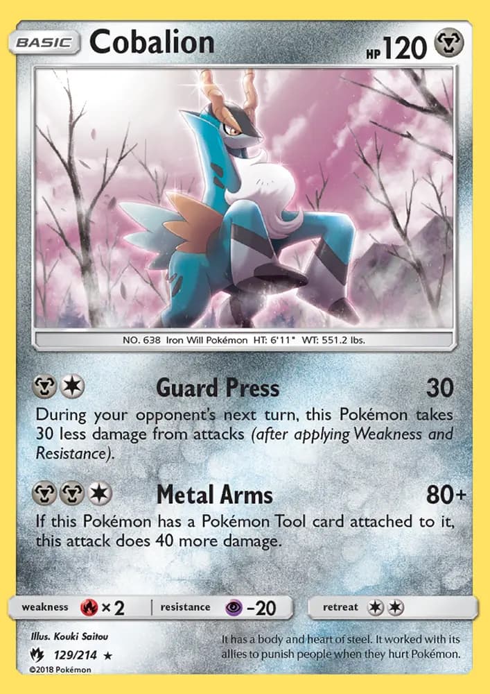 Cobalion #129 — Lost Thunder