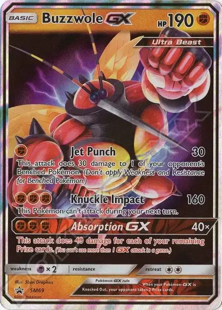 Carte Pokémon Mouscoto-GX #SM69 — Jumbo