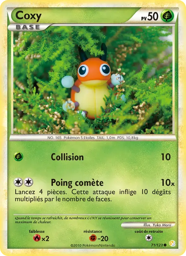 Carte Pokémon Coxy #71 — HeartGold SoulSilver