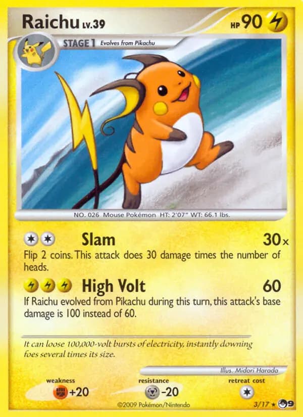 Raichu #3 — POP 9