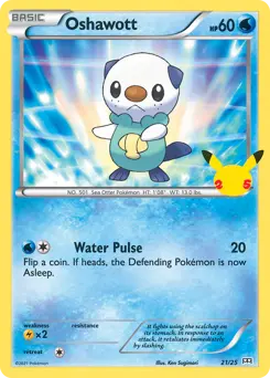 Oshawott #21 — 2021 McDonald's Collection