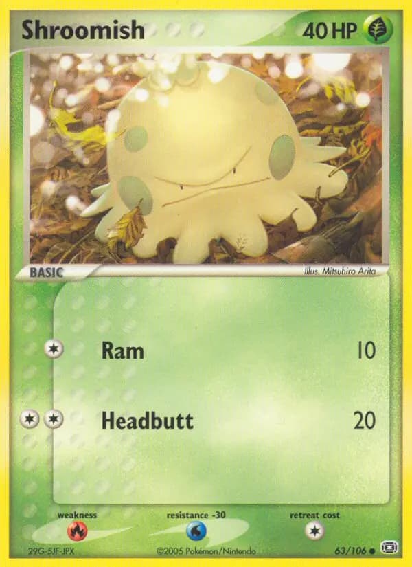 Shroomish #63 — Emerald