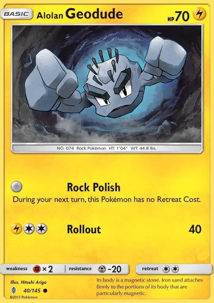 Alolan Geodude #40 — Guardians Rising