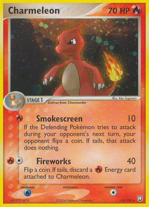 Charmeleon #110 — EX Team Rocket Returns