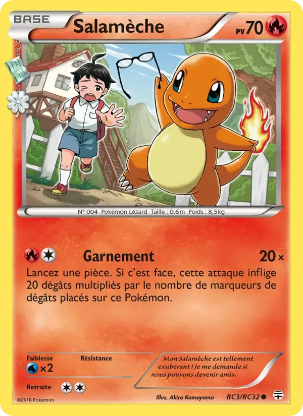 Carte Pokémon Salamèche #RC3 — Générations