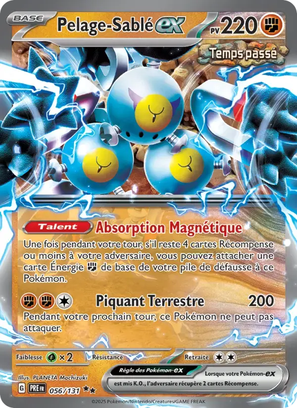 Carte Pokémon Pelage-Sablé-ex #056 — Évolutions Prismatiques