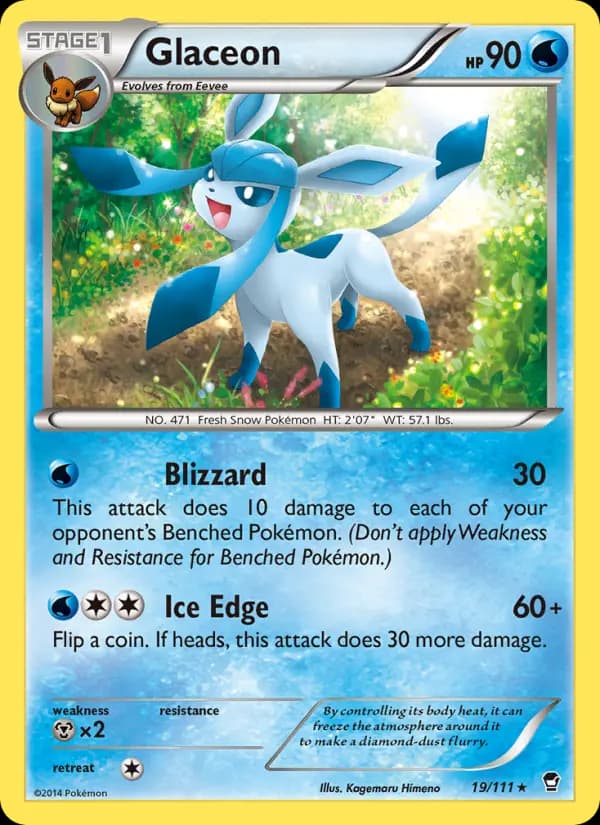Glaceon #19 — Furious Fists