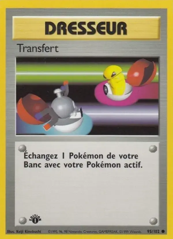 Carte Pokémon Transfert #95 — Set de Base