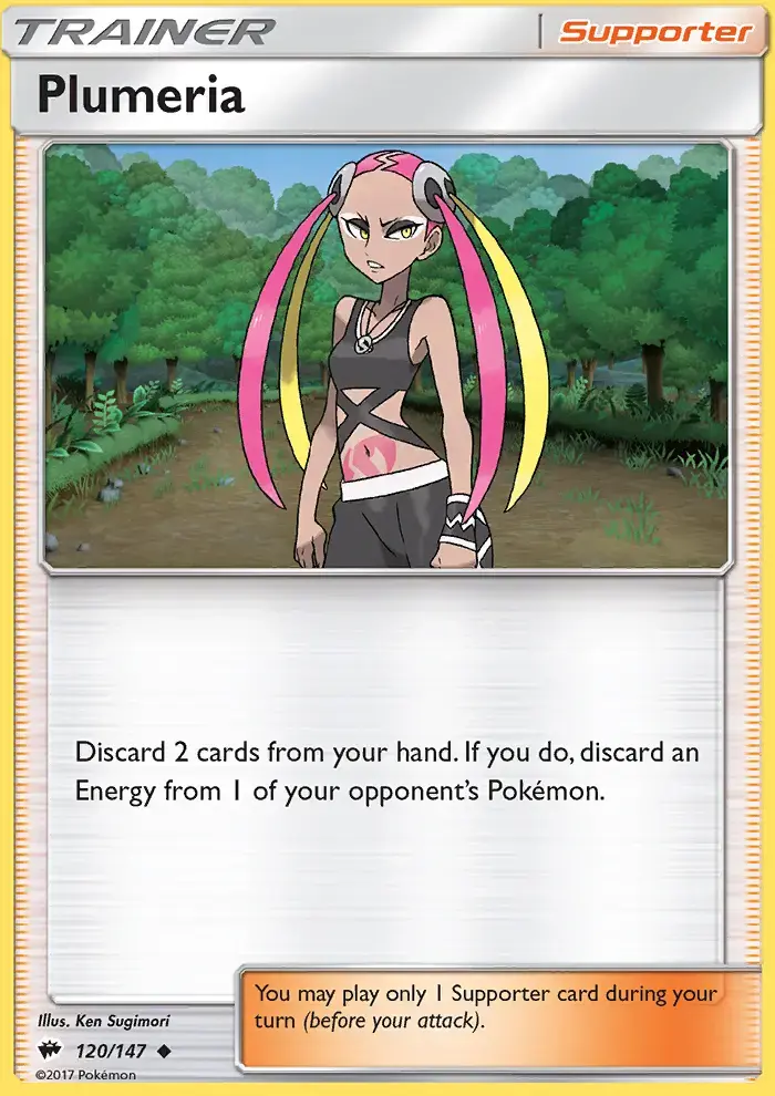 Plumeria #120 — Burning Shadows