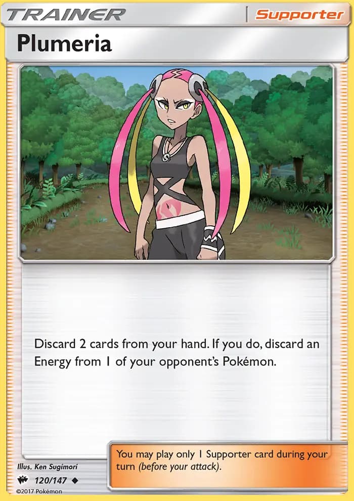 Plumeria #120 — Burning Shadows