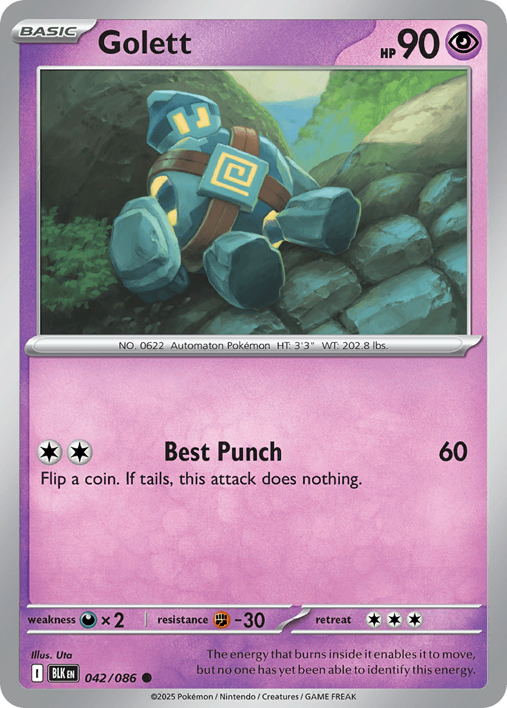 Carte Pokémon Gringolem #042 — Foudre Noire
