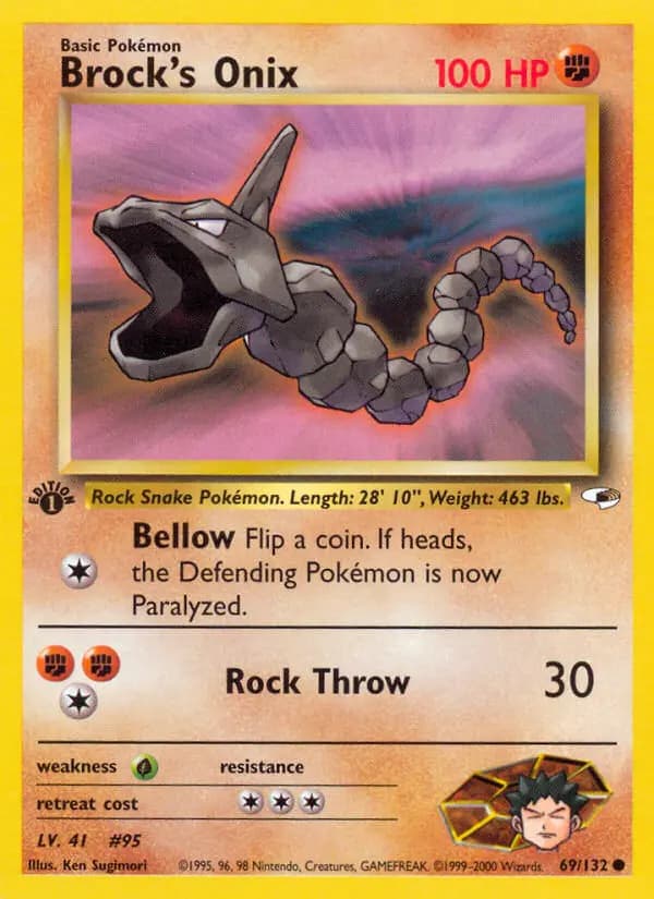 Brock's Onix #69 — Gym Heroes
