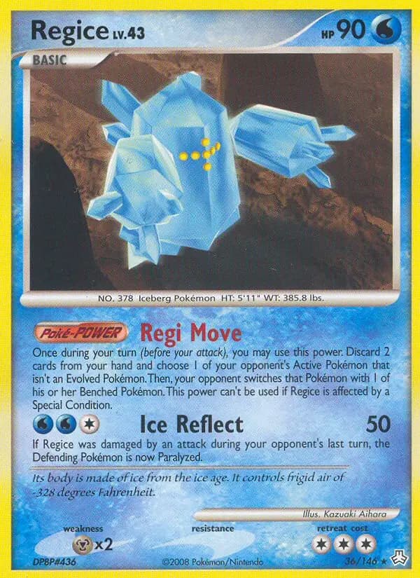 Regice #36 — Legends Awakened