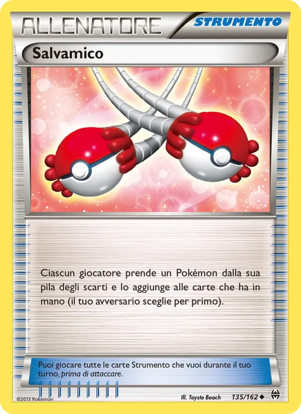 Carte Pokémon Rescousse Copain-Copain #135 — Impulsion Turbo