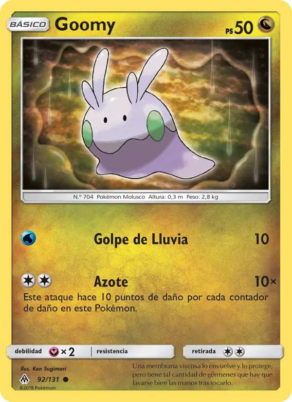 Carte Pokémon Mucuscule #92 — Lumière Interdite