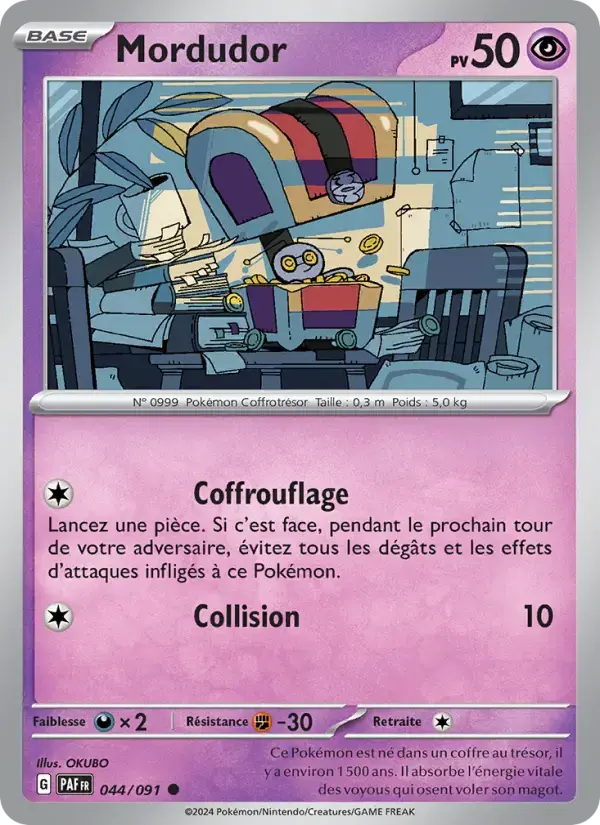 Carte Pokémon Mordudor #044 — Destinées de Paldea