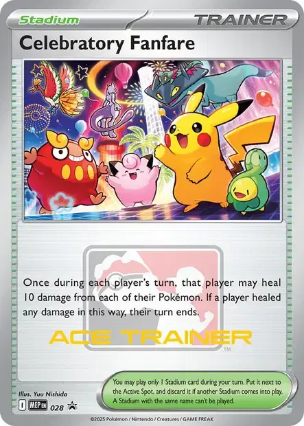 Carte Pokémon Celebratory Fanfare #028 — Promos Méga-Évolution