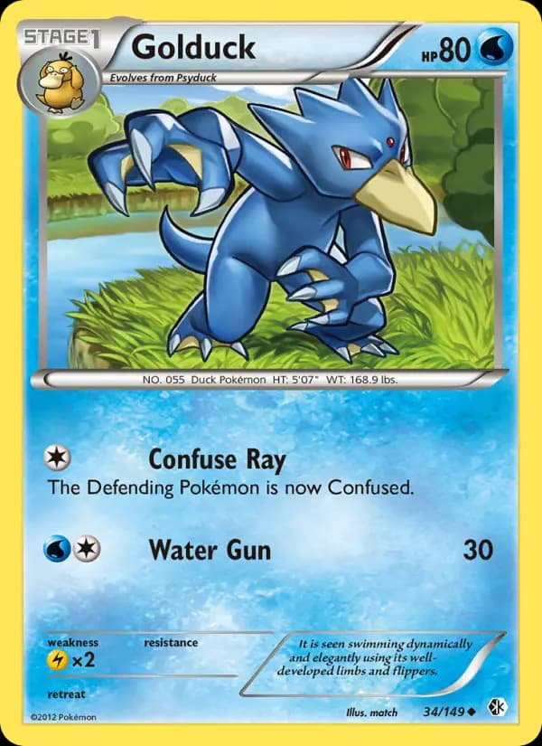 Golduck #34 — Boundaries Crossed