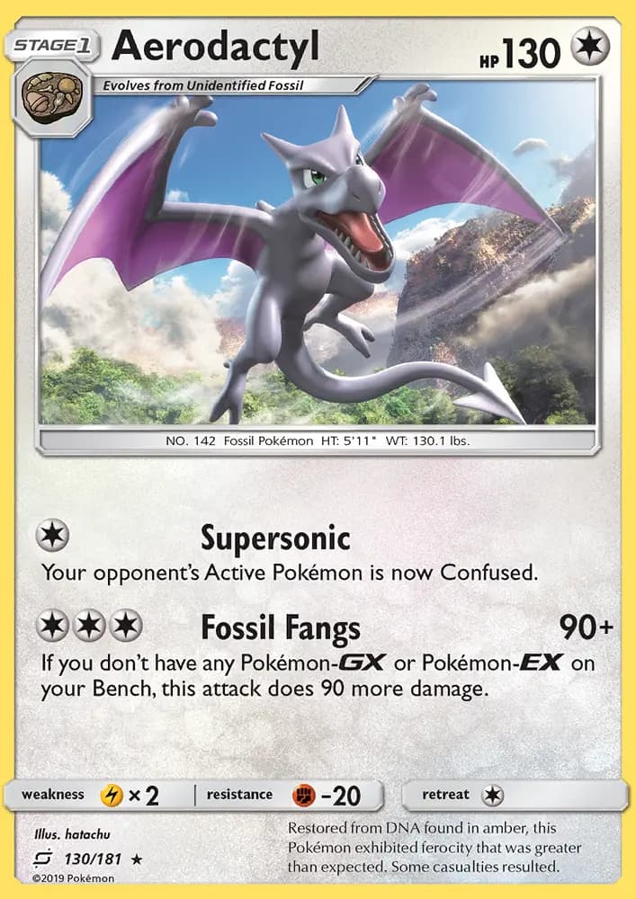 Aerodactyl #130 — Team Up