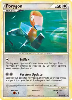 Carte Pokémon Porygon #HGSS22 — Promos HeartGold SoulSilver
