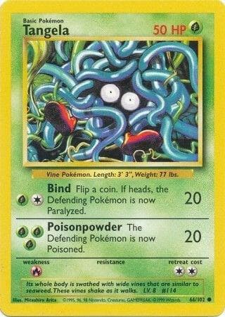 Tangela #66 — Base Set