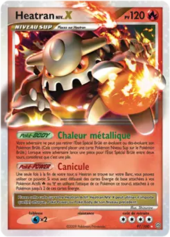 Carte Pokémon Heatran #97 — Tempête