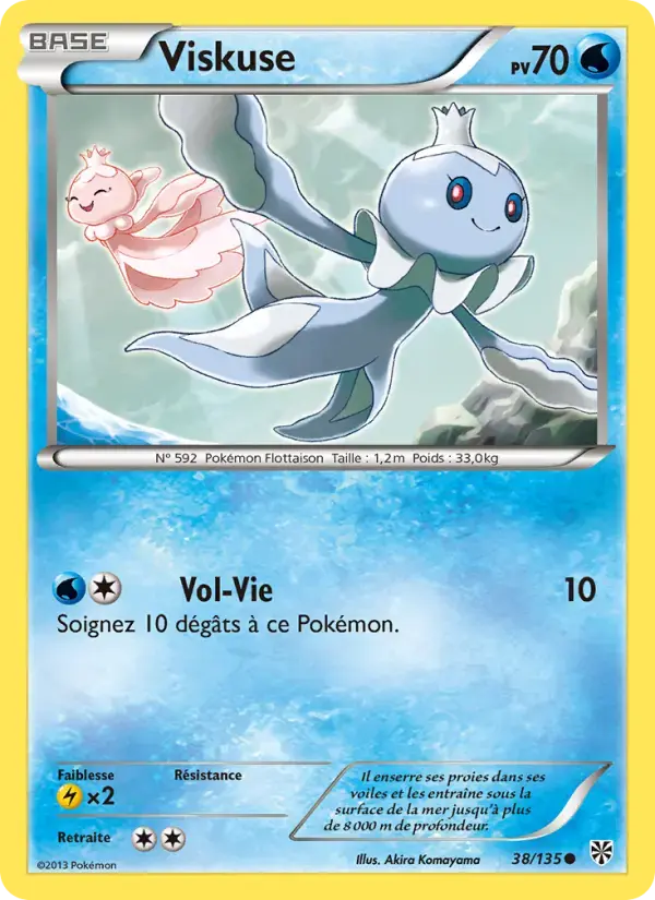 Carte Pokémon Viskuse #38 — Tempête Plasma