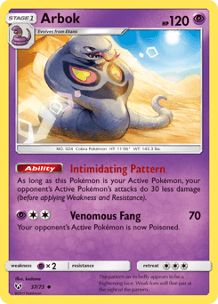 Arbok #37 — Shining Legends
