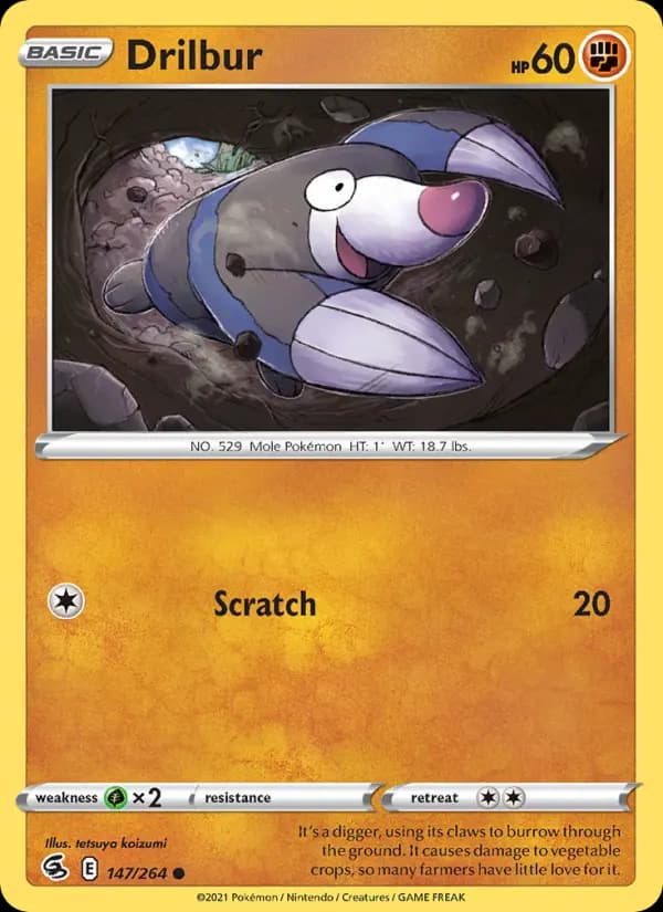 Drilbur #147 — Fusion Strike
