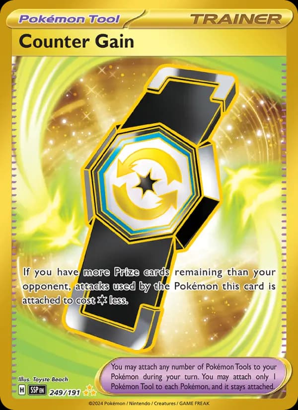 Counter Gain #249 — Surging Sparks