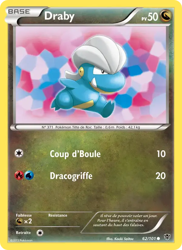 Carte Pokémon Draby #62 — Explosion Plasma
