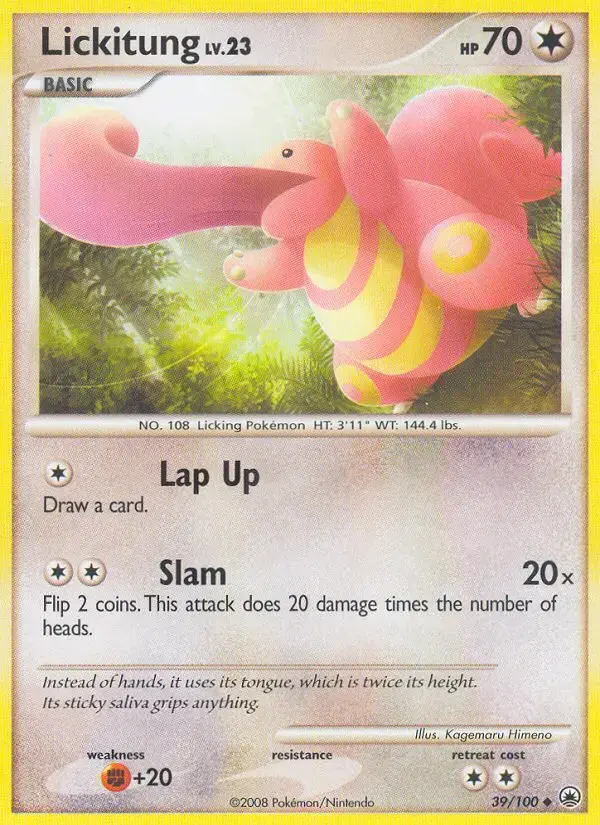 Lickitung #39 — Majestic Dawn