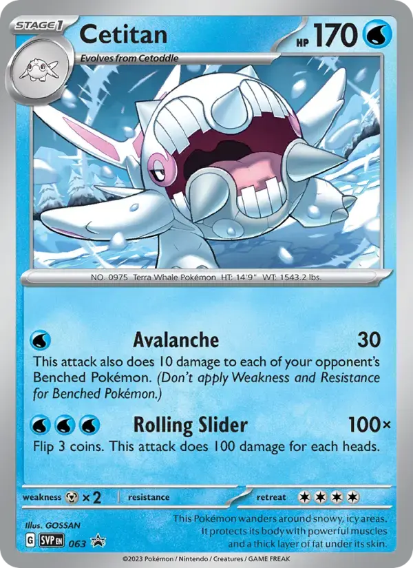 Cetitan #063 — Scarlet & Violet Promos