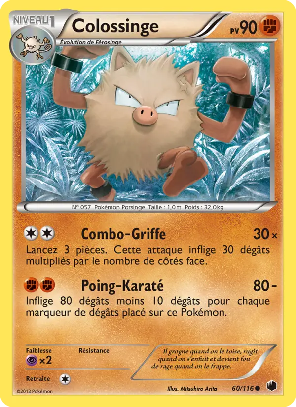 Carte Pokémon Colossinge #60 — Glaciation Plasma