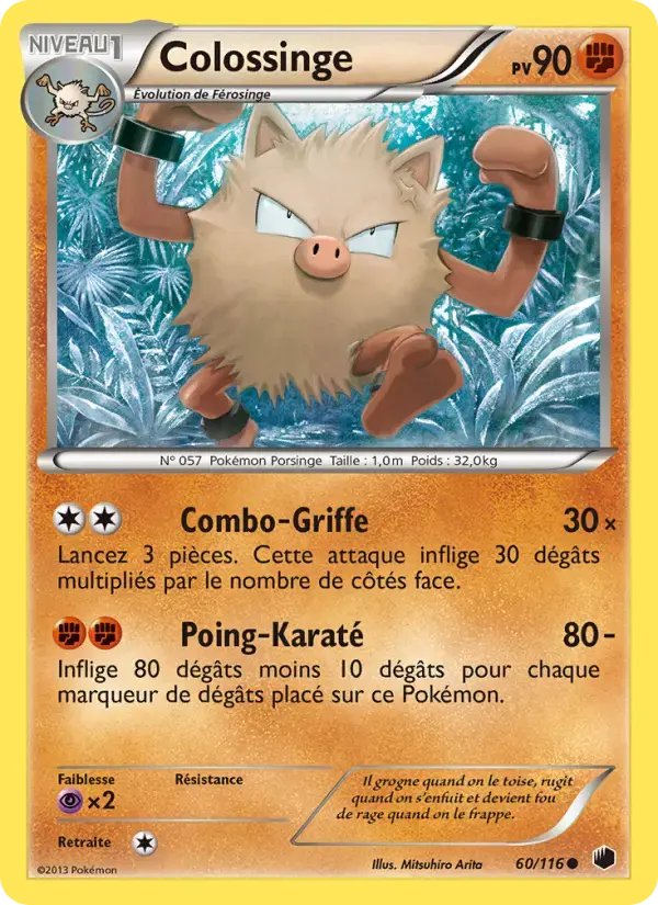 Carte Pokémon Colossinge #60 — Glaciation Plasma