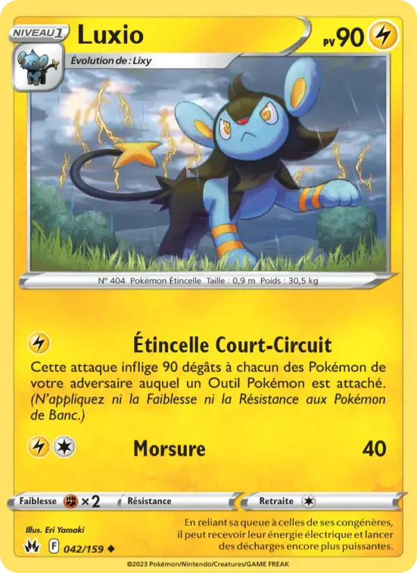 Carte Pokémon Luxio #042 — Zénith Suprême