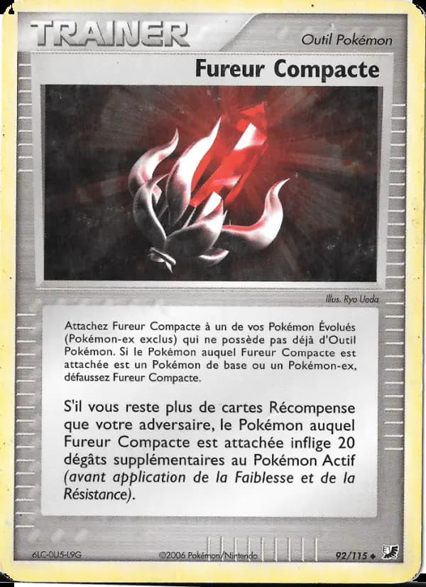 Carte Pokémon Fureur Compacte #92 — Forces Cachées
