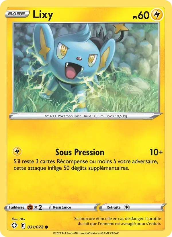 Carte Pokémon Lixy #31 — Destinées Radieuses
