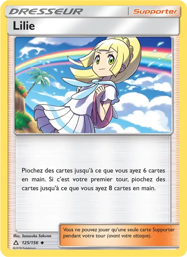 Carte Pokémon Lilie #125 — Ultra-Prisme