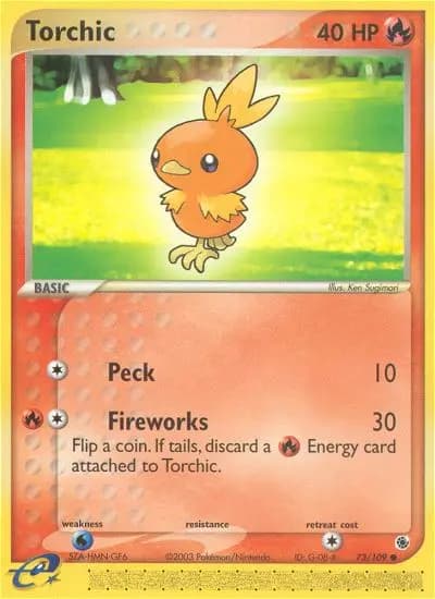 Torchic #73 — Ruby & Sapphire