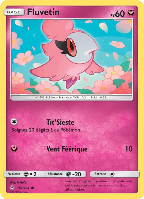 Carte Pokémon Fluvetin #141 — Alliance Infaillible