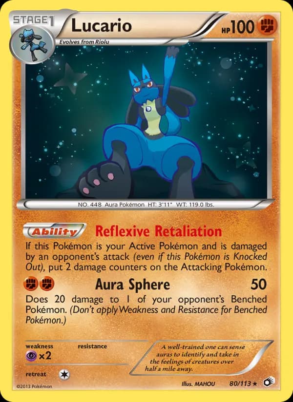Lucario #80 — Legendary Treasures