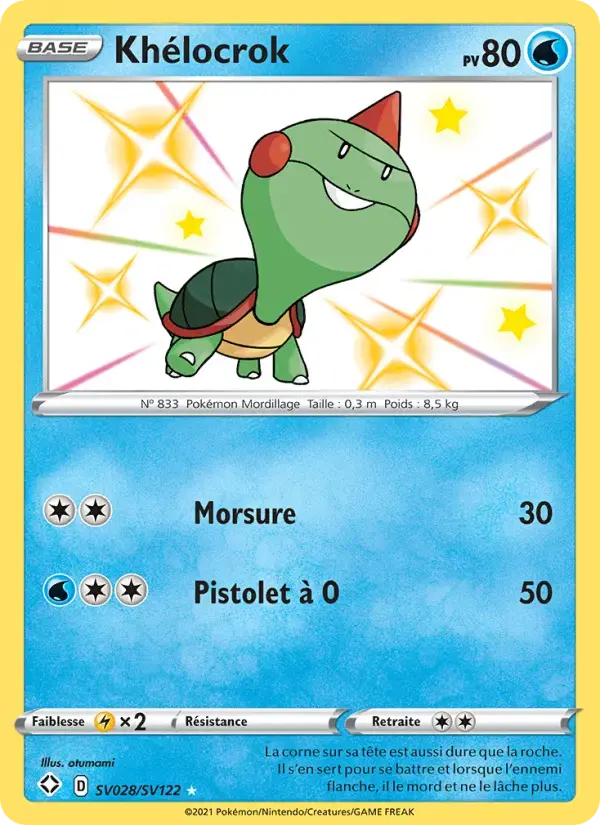 Carte Pokémon Khélocrok #SV028 — Destinées Radieuses