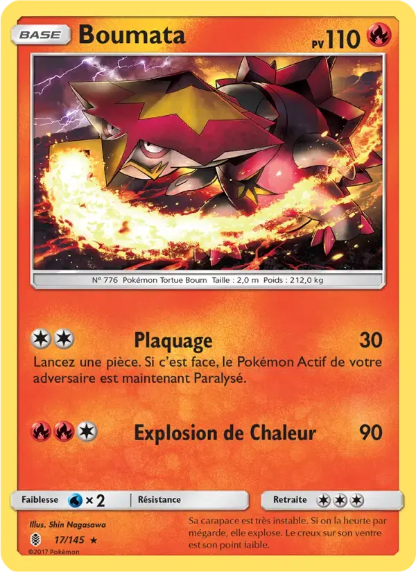 Carte Pokémon Boumata #17 — Gardiens Ascendants