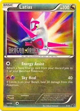 Carte Pokémon Latias #009 Stamp — Coffre des Dragons
