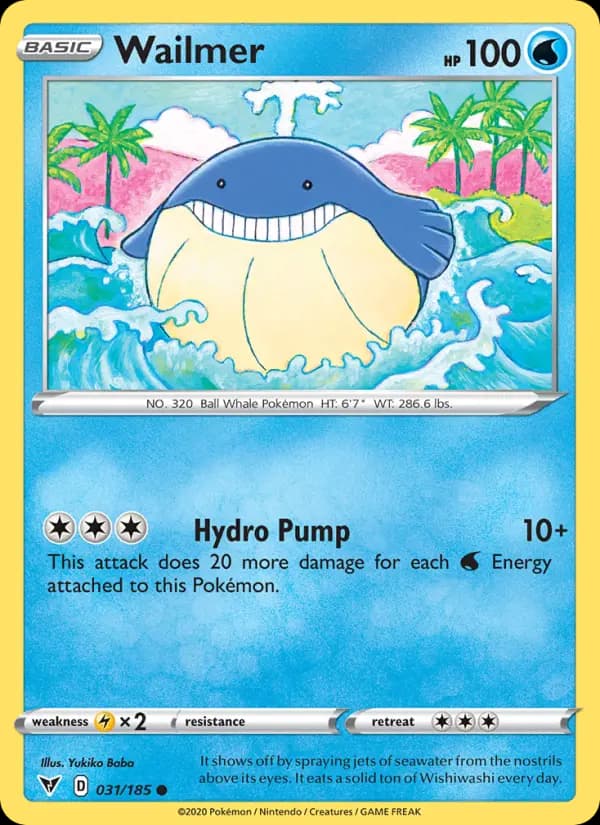 Wailmer #31 — Vivid Voltage