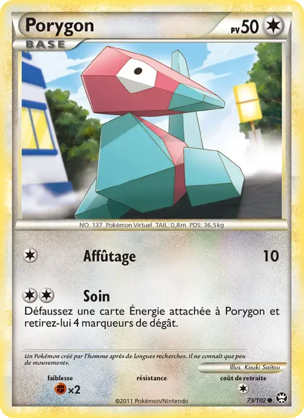 Carte Pokémon Porygon #73 — Triomphe