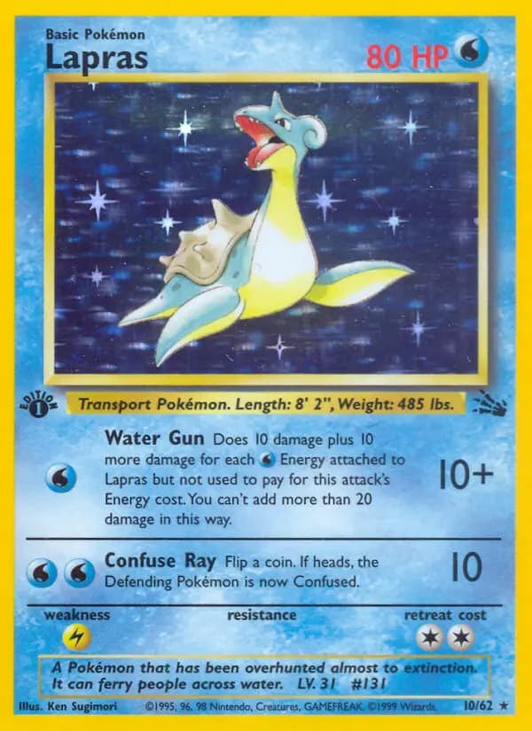 Lapras #10 — Fossil
