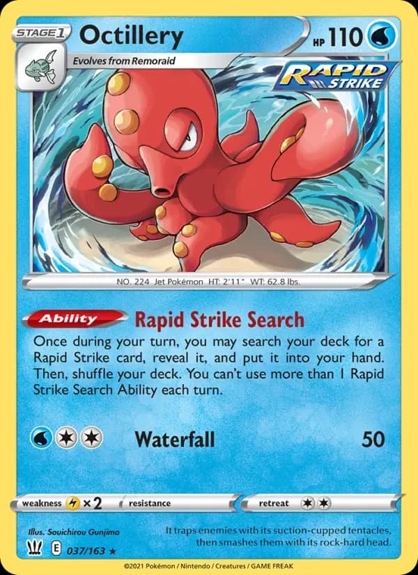 Octillery #37 — Battle Styles